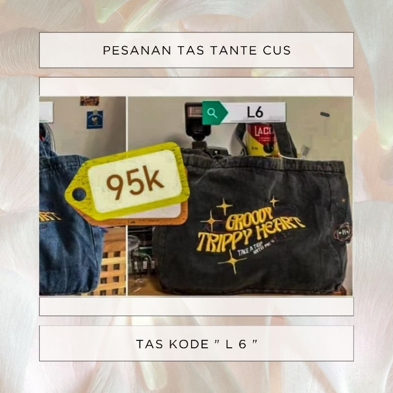 PESANAN TAS TANTE CUS