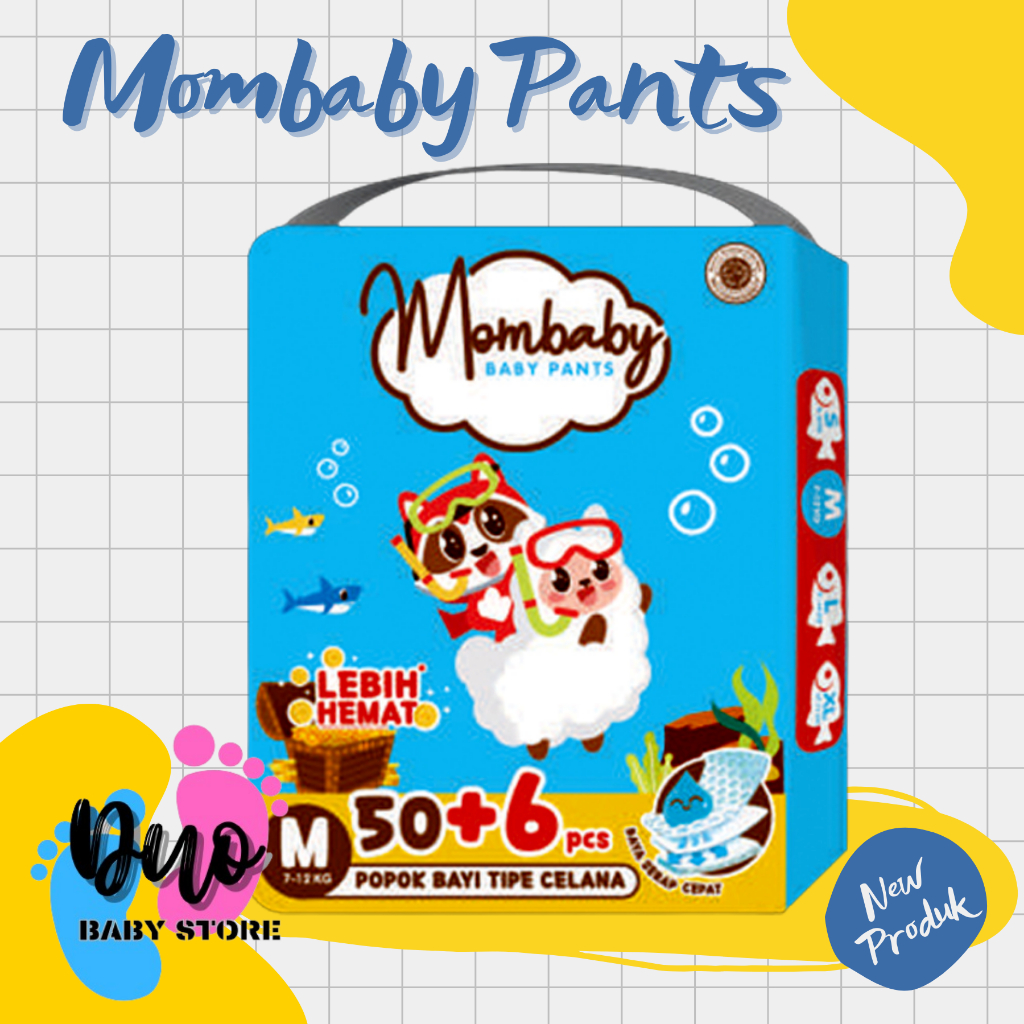 Mombaby Diapers Pants M
