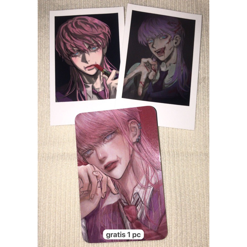 Ready stock polaroid sanzu anime tokrev kertas ganteng tokyo revengers sanzu haruchiyo pola by mintt