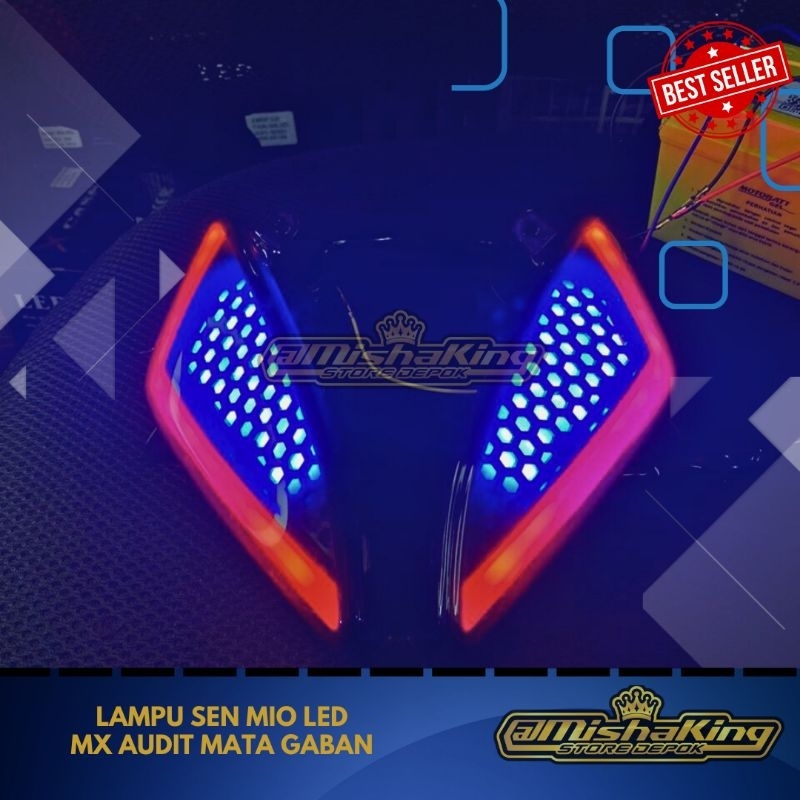Lampu sen mio model mx audit mata gaban sen mio custom