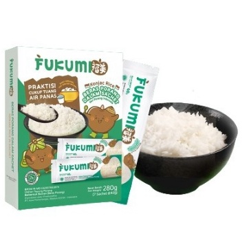 

GROSIR MURAH Fukumi Beras Porang SACHET 4gr Instan Konjac Rice