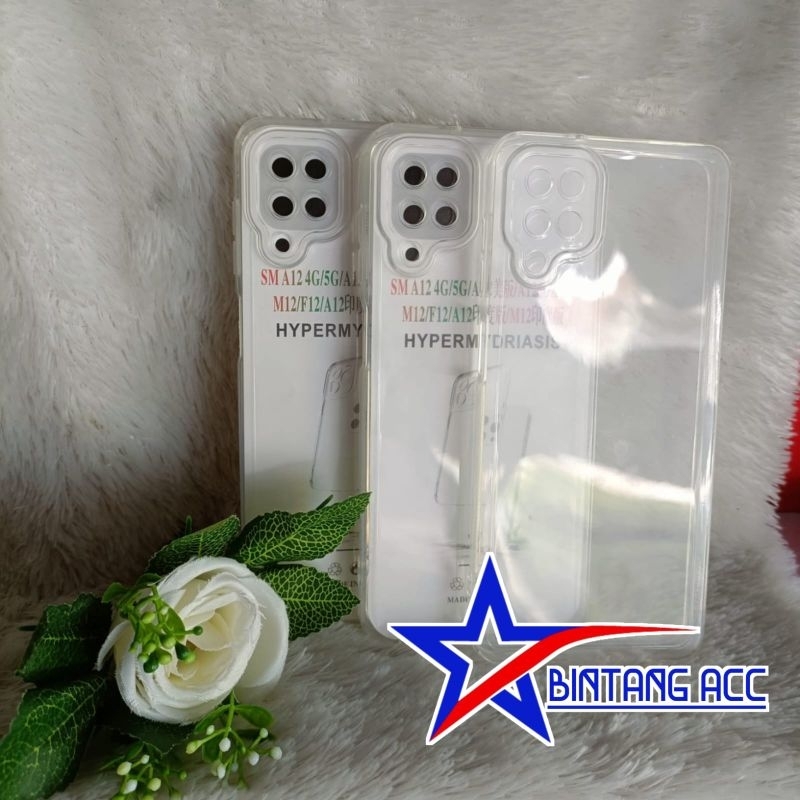 Soft Case Clear Spase Samsung A12 Protect Camera