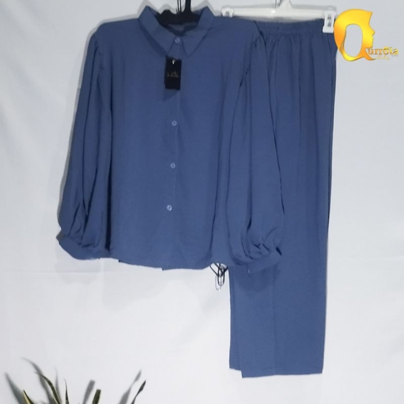 SETELAN CELANA POLOS // SETELAN CELANA CRINKLE // SETCEL POLOS // SETCEL CRINKLE