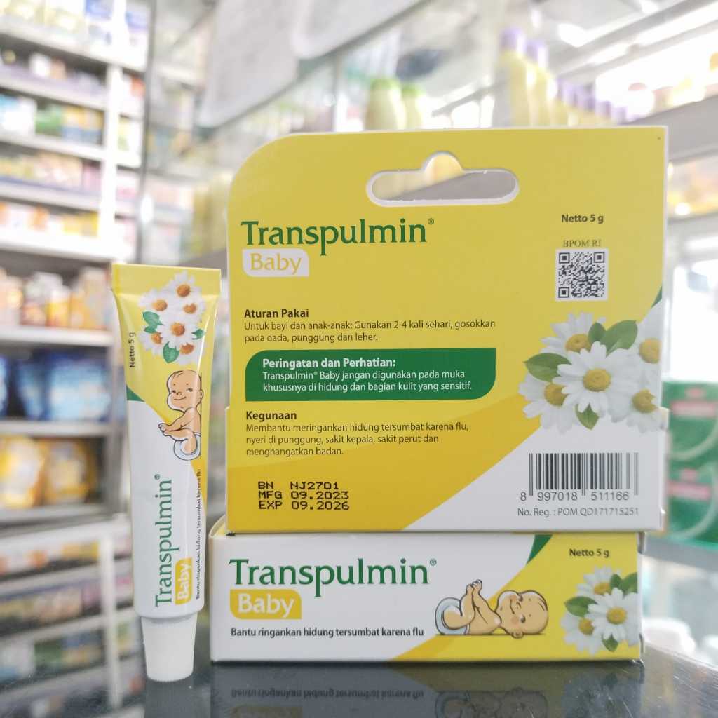 TRANSPULMIN BABY 5GR transpulmin 5gr balsem bayi