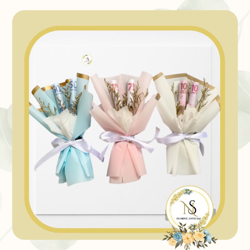Ns_Florist custom bucket event - Bucket mini angpao kosongan