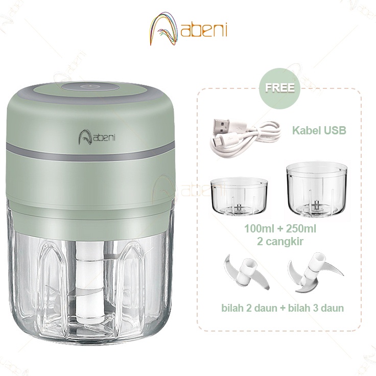 Abeni blender mini USB Multifungsi Blender Bumbu Dapur Praktis blender portable Food Chopper