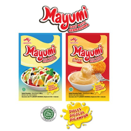 

Mayumi Mayonaise Mayonnaise Mayo 100gr HALAL
