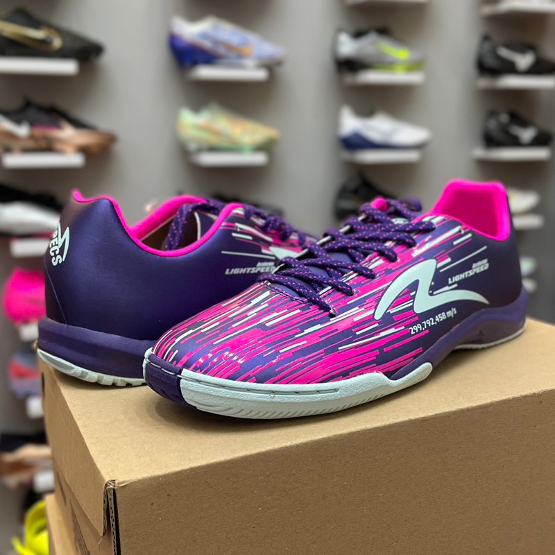 PROMO SEPATU FUTSAL PRIA SPECS FUTSAL LIGHTSPEED ACCELERATOR GARUDA ALPHA FG BBS/ Sepatu Futsal Spec
