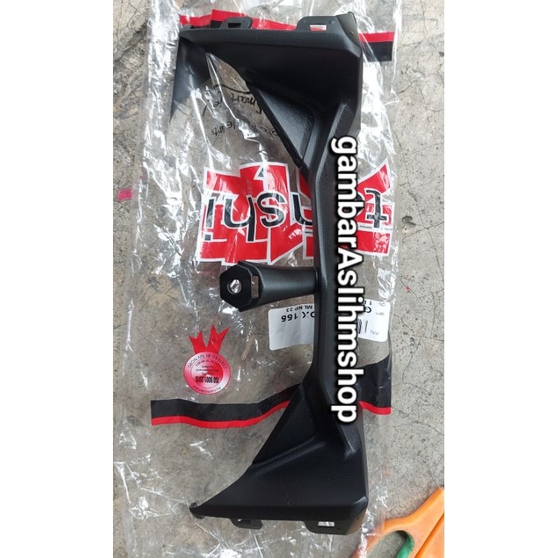 garnish garnis lampu depan aerox 155 old lis cover bawah lampu depan aerox 155 old