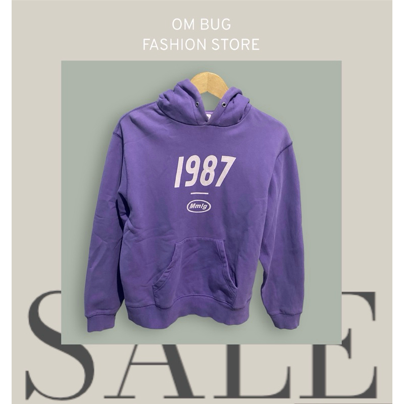 ORIGINAL MMLG HOODIE 1987 LILAK UNGU MUDA