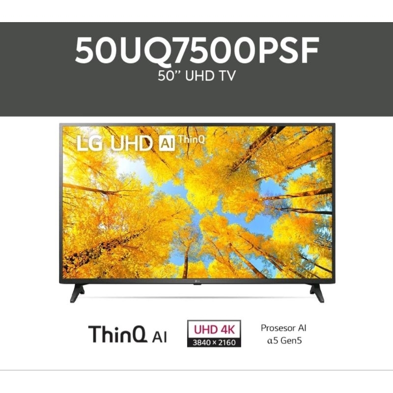 Led Tv LG 50 inch Smart Tv LG 50 UQ 7500