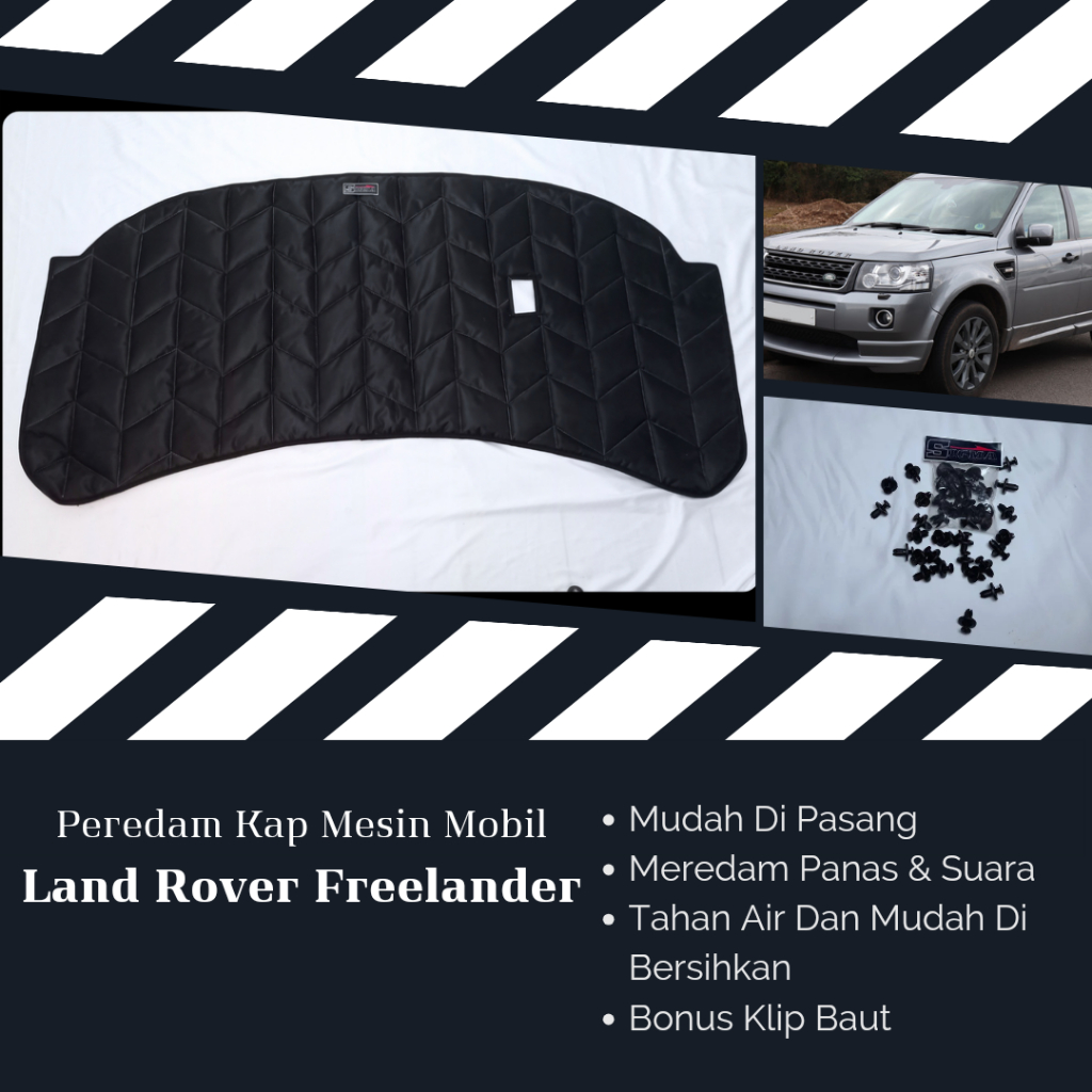Peredam Kap Mesin Mobil Land Rover Freelander