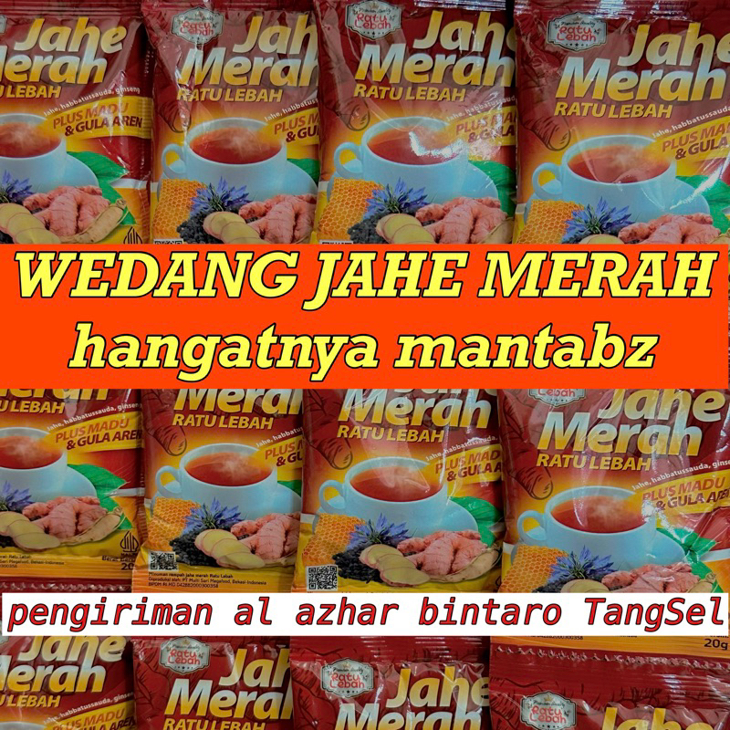 

WEDANG JAHE MERAH (per 5 saset)