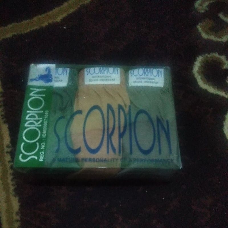3 pcs celana dalam pria Scorpion