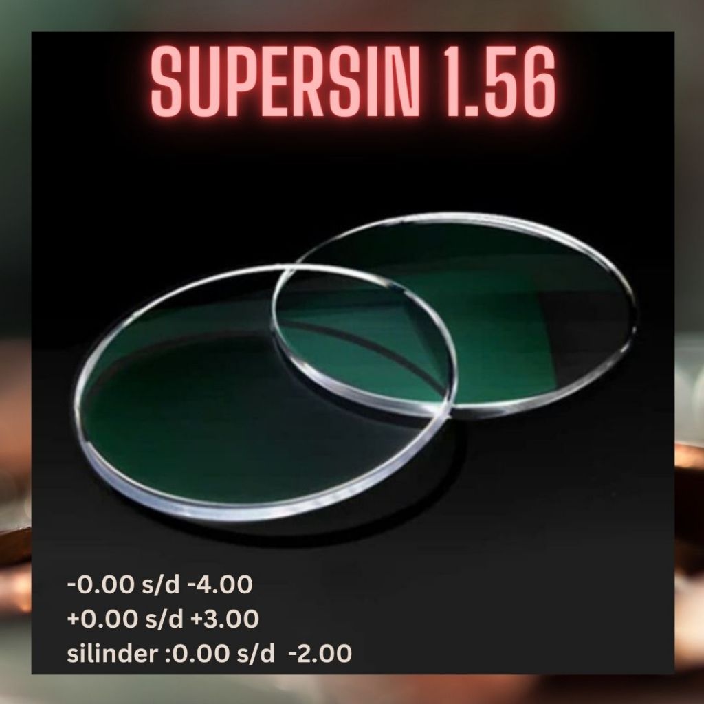 Lensa SUPERSIN 1.56 PLUS/MINUS/SILINDER