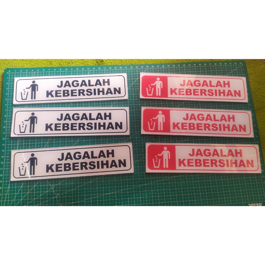 

Akrilik sign jagalah kebersihan - papan akrilik jagalah kebersihan