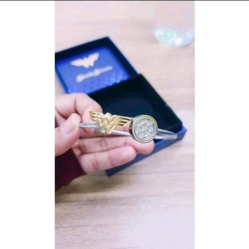 Gelang Bangle Kesehatan Wonder woman 100% Original MCI