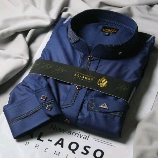 JUBAH/GAMIS PRIA MUSLIM TERBARU AL AQSO "Al QISM"