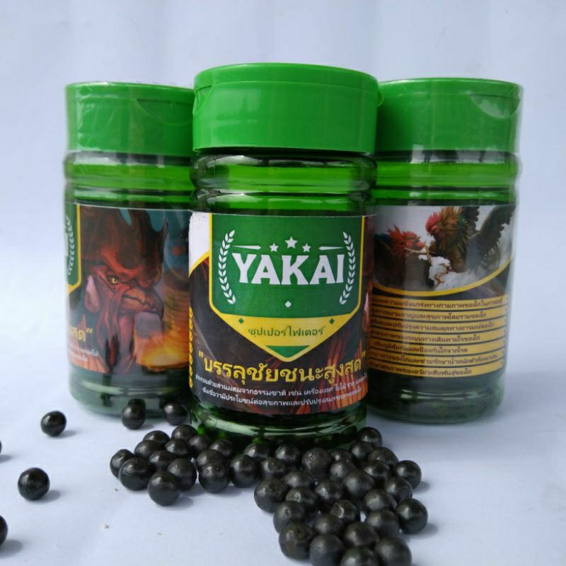 YAKAI Pil Jamu Ayam Petarung, Bangkok, Burma, Samo, Siam (Semua Jenis Ayam)