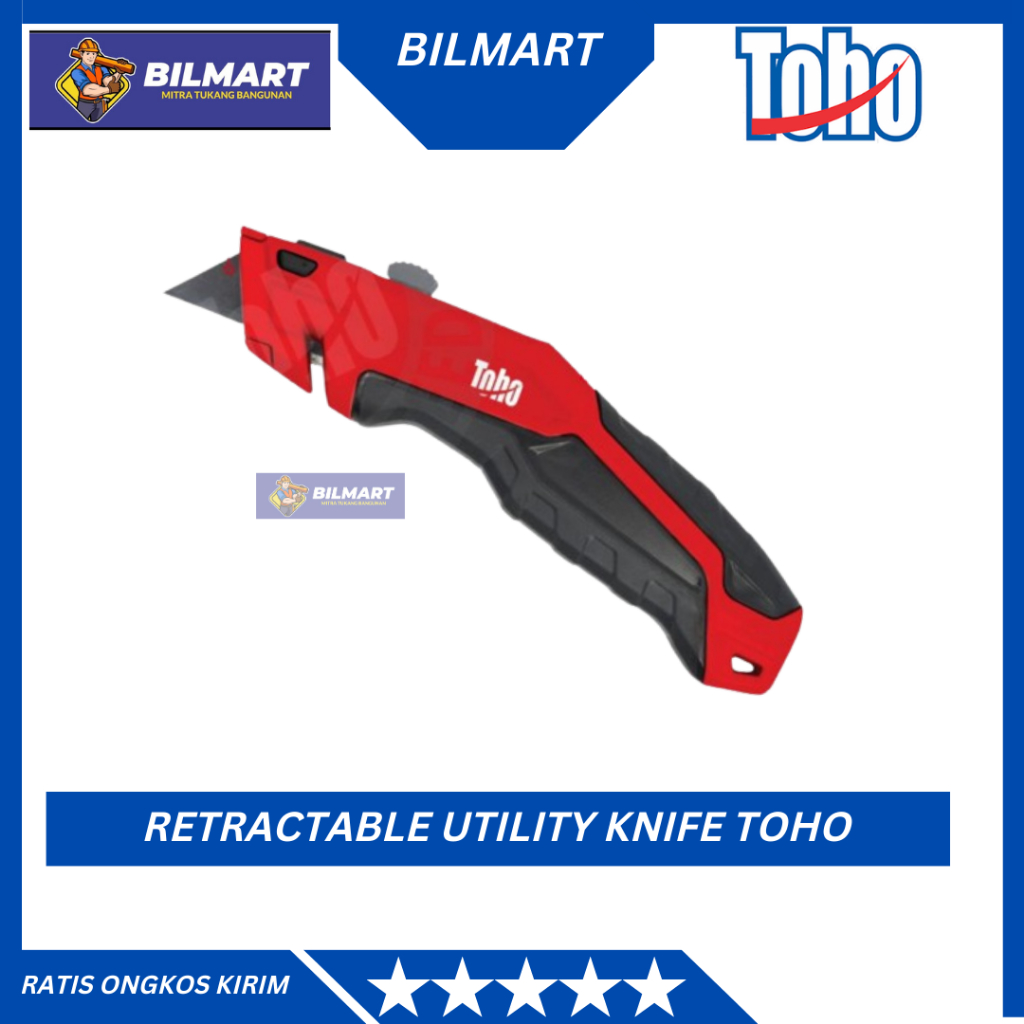 

RETRACTABLE UTILITY KNIFE TOHO