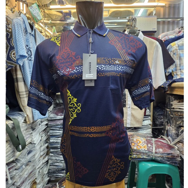 kaos korea kerah pria (PREMIUM QUALITY)