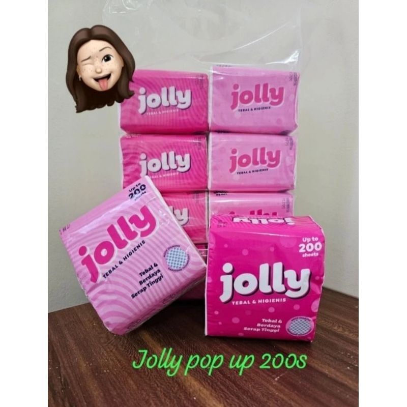 Tissue JOLLY pop up | Tissue JOLLY 90gr