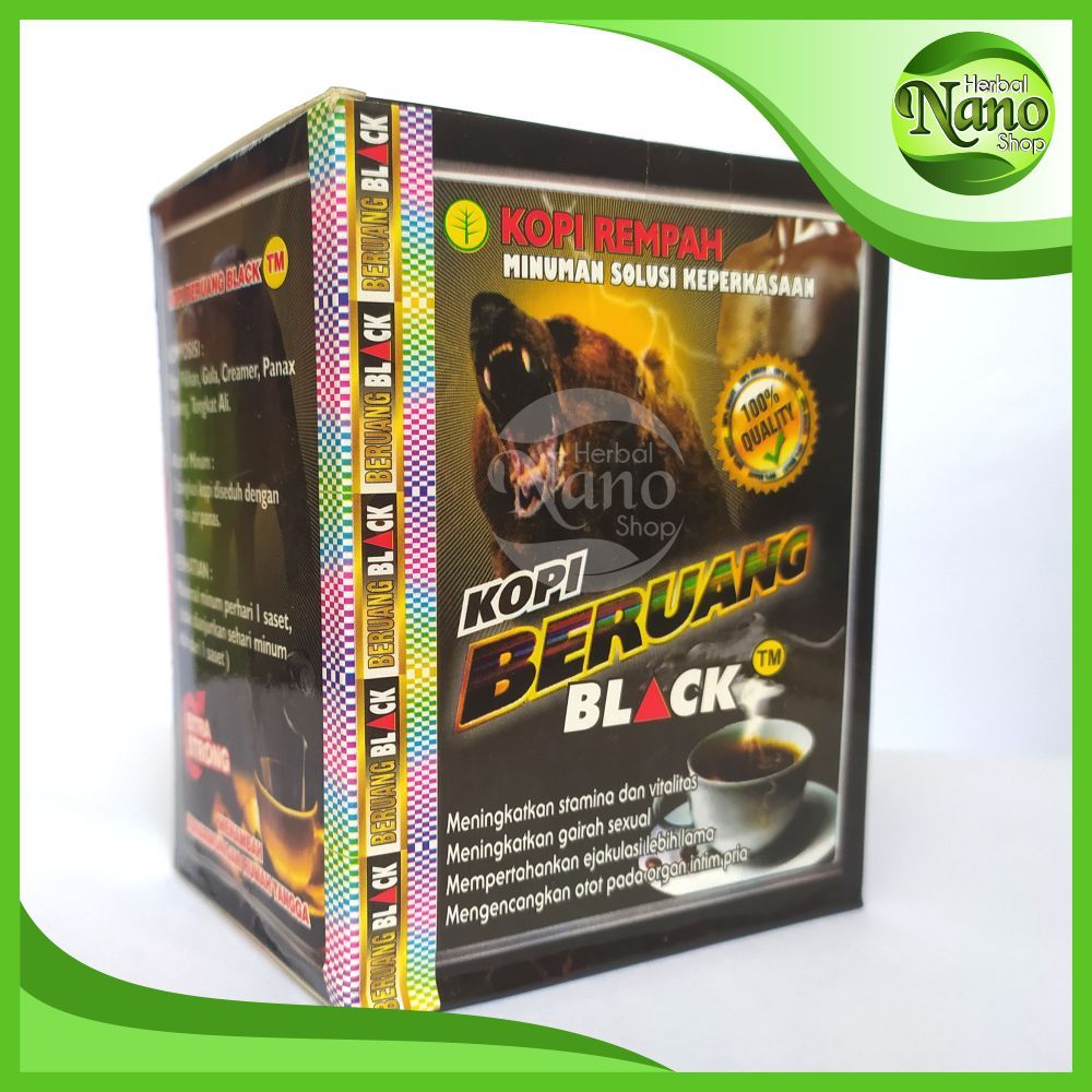 

KOPI BERUANG BLACK MINUMAN HERBAL KEPERKASAAN