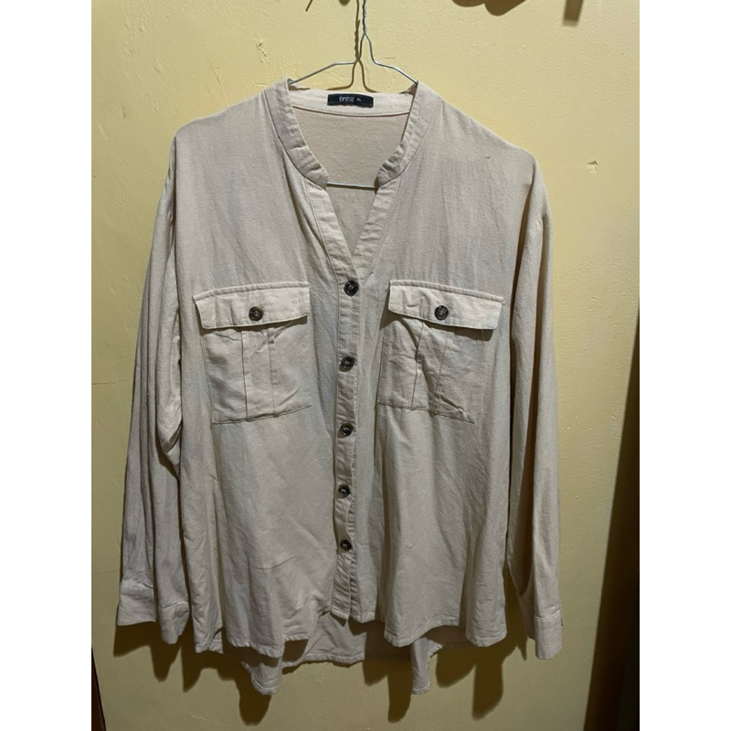 Preloved Kemeja Wanita Cream Eprise