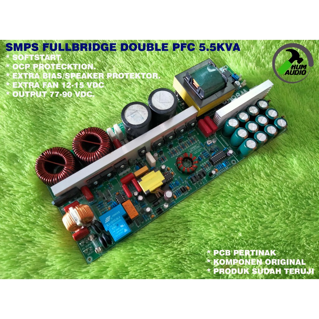SMPS FULLBRIDGE DUAL PFC 5.5 KVA ANTI KONSLET