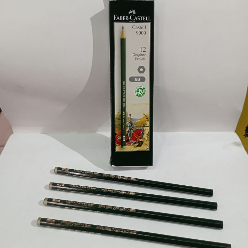 

PENSIL FABER CASTELL 9000 8B / pcs