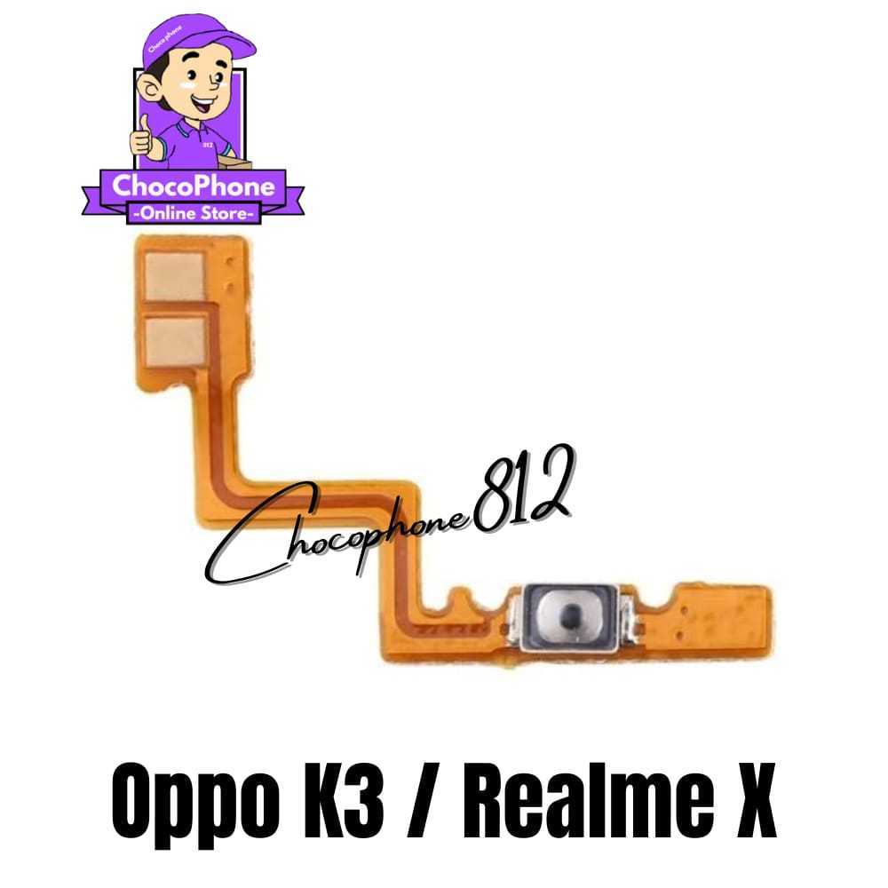 FLEXIBLE ON OFF OPO K3/REALME X FLEXIBEL TOMBOL POWER