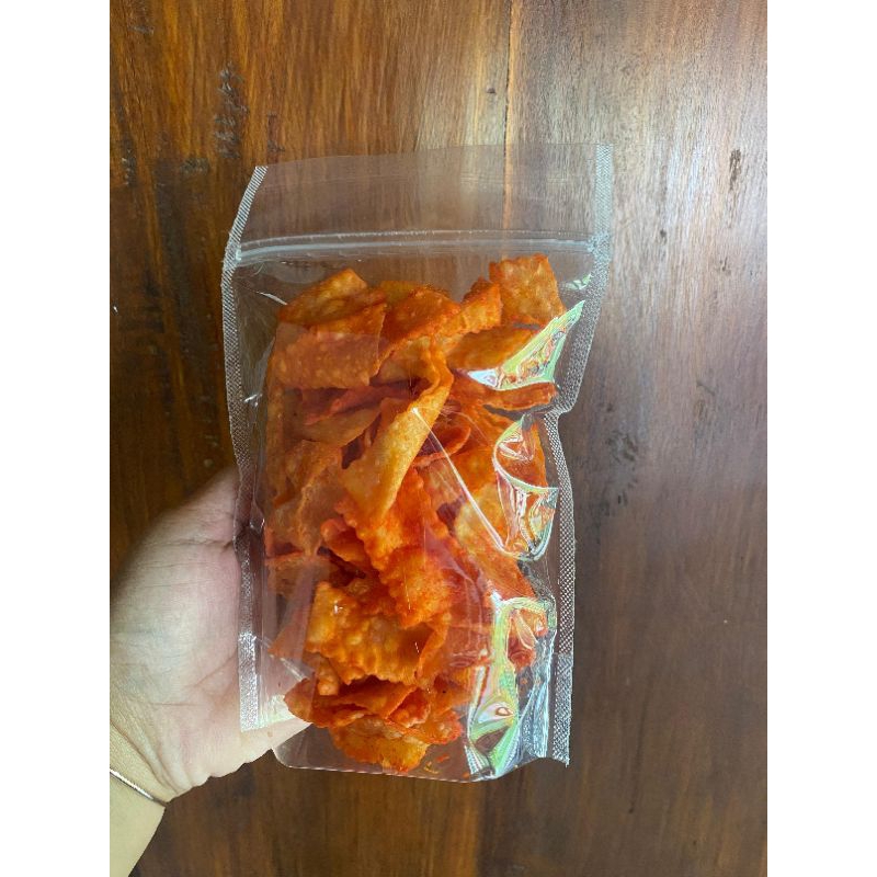 

KRIPIK BAWANG PEDAS KEMASAN 100g