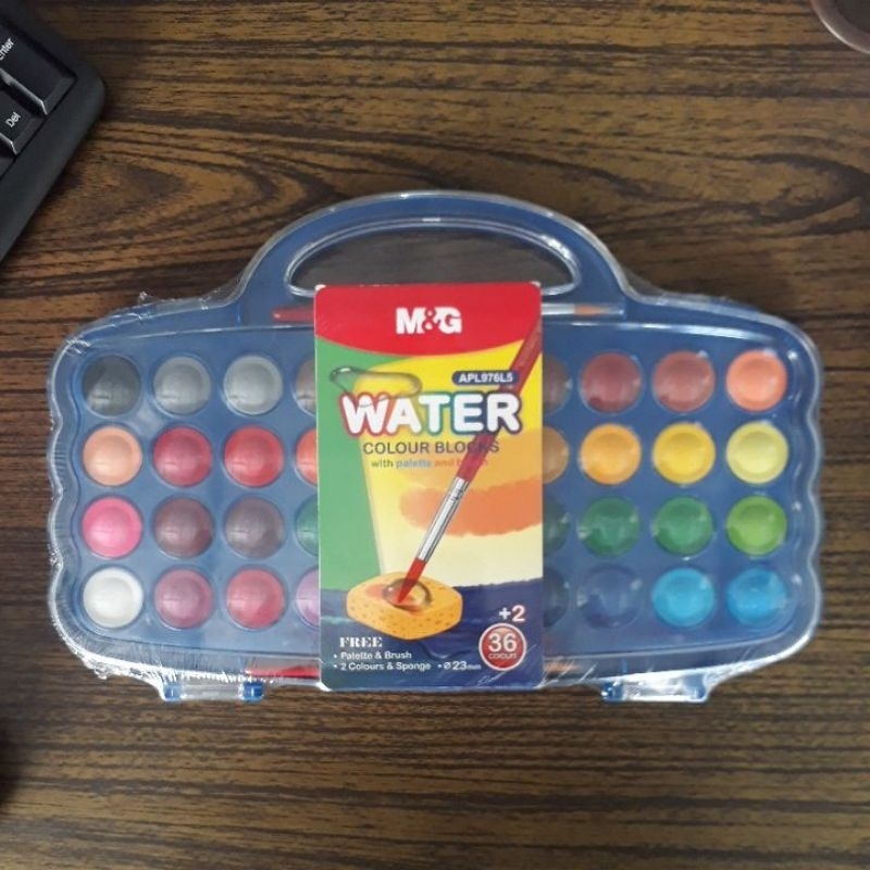 

WATERCOLOUR BLOCKS 36W APL976L5 : M&G