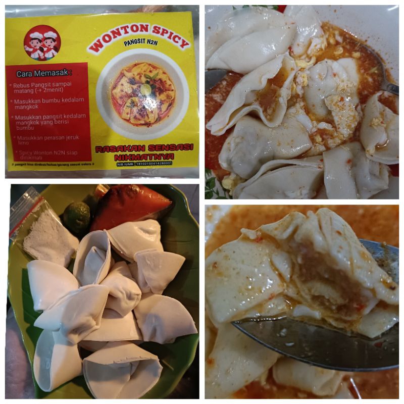 

Wonton Spicy / pangsit bumbu pedas