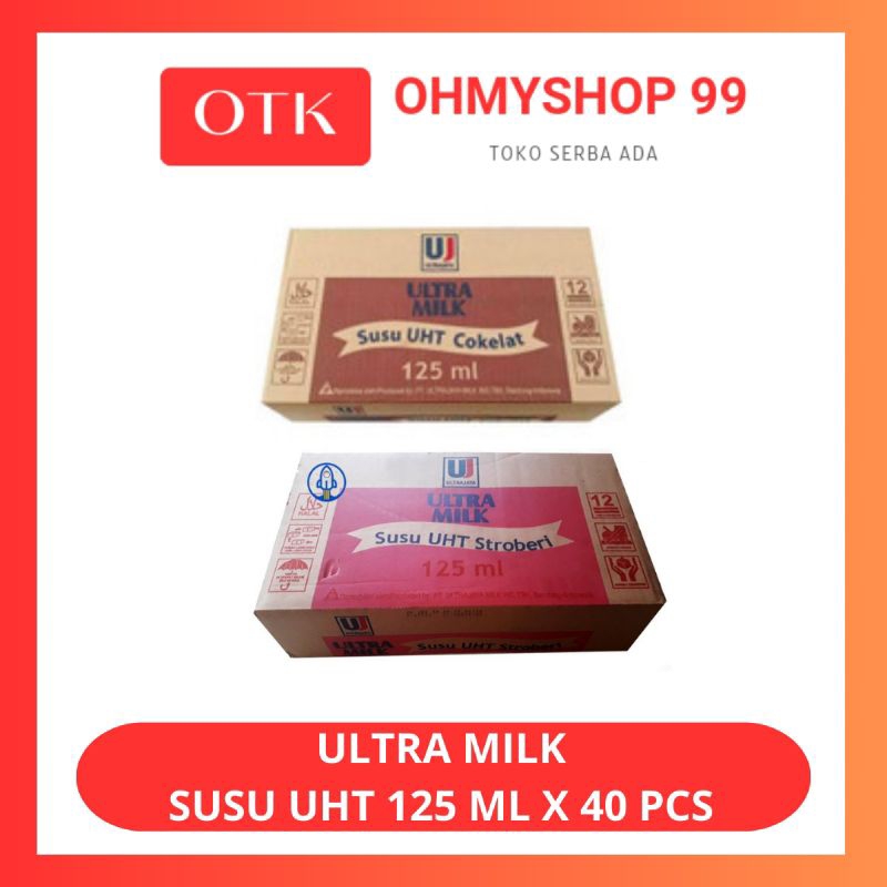 

Ultra Milk Susu UHT 125ml - 1 Dus