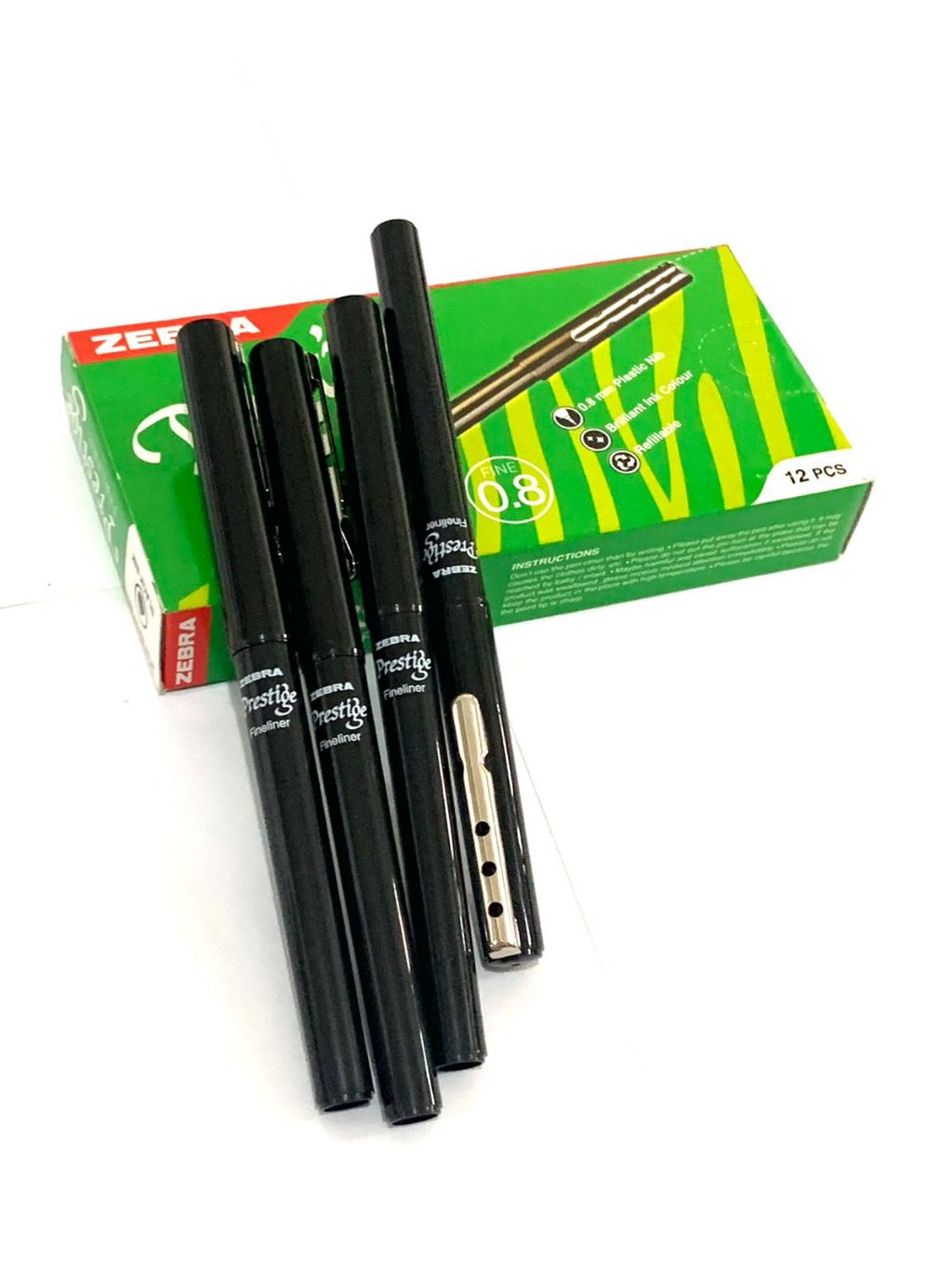

Pulpen Zebra Prestige Fineliner 0.8mm