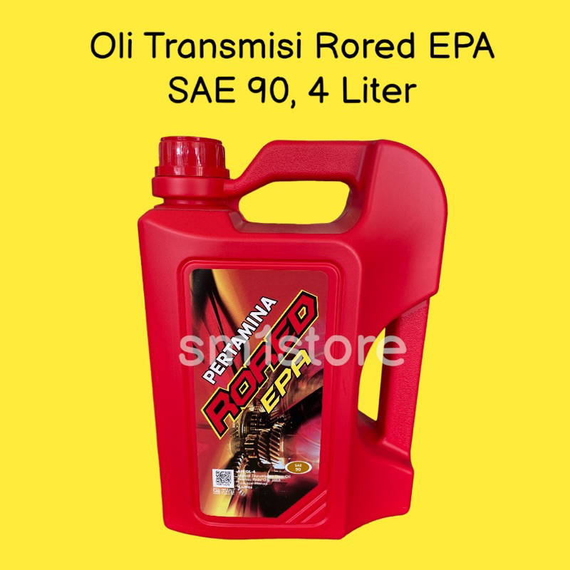 Oli Transmisi SAE 90 Pertamina Rored EPA 1 Liter/4 Liter