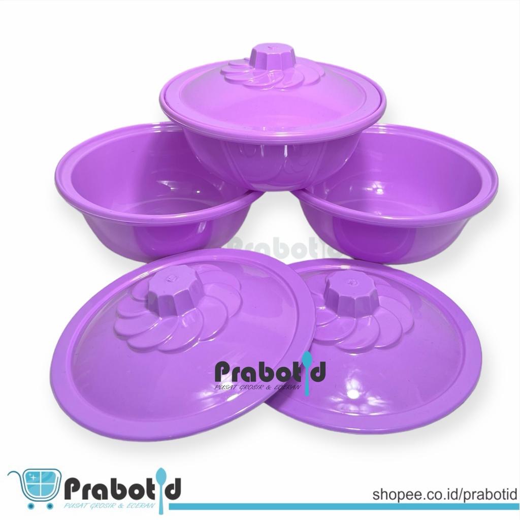 PRABOTID MANGKOK MELAMIN DENGAN TUTUP / MANGKOK SAYUR KECIL MELAMIN / MANGKOK UNGU / MANGKOK PINK