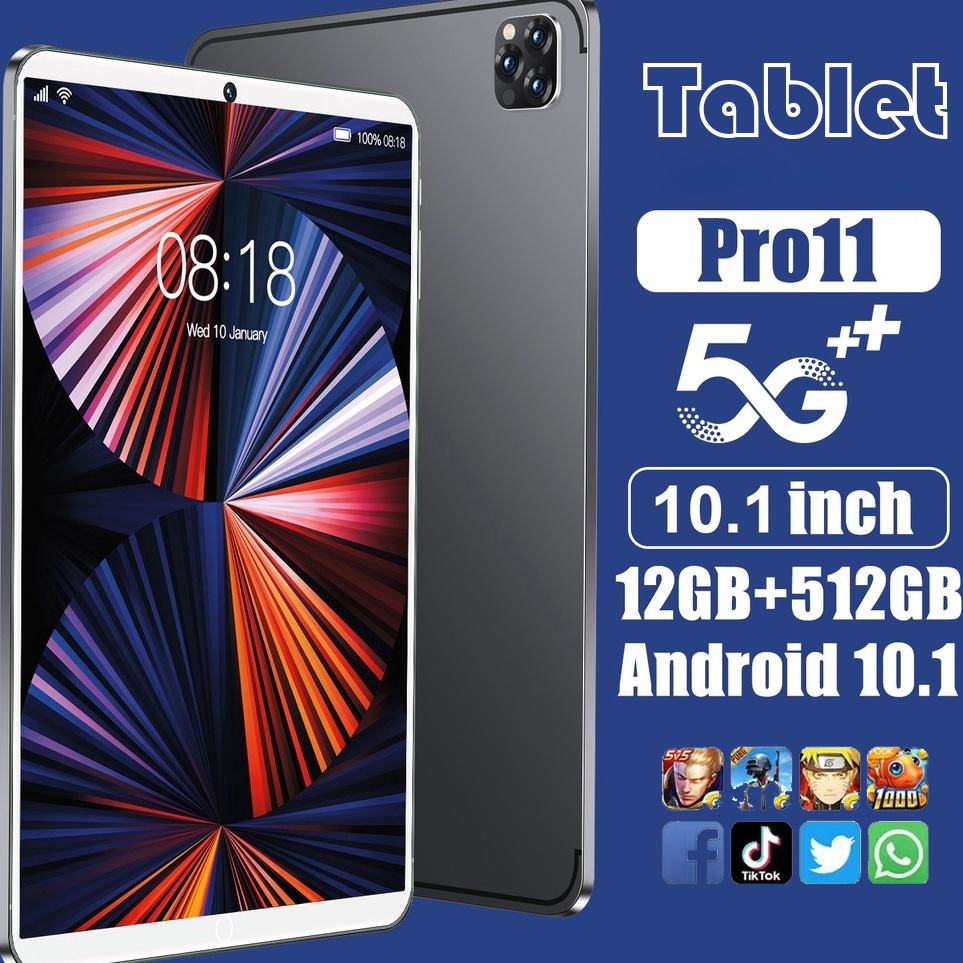 ART G47H Asli Tablet Pro11 Baru Tablet PC 12GB  512GB Android 81inch Layar Full Screen Layar Besar W