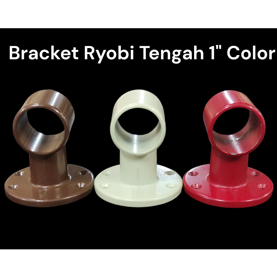 Bracket Dudukan Pipa Stainless 1" merk RYOBI Color