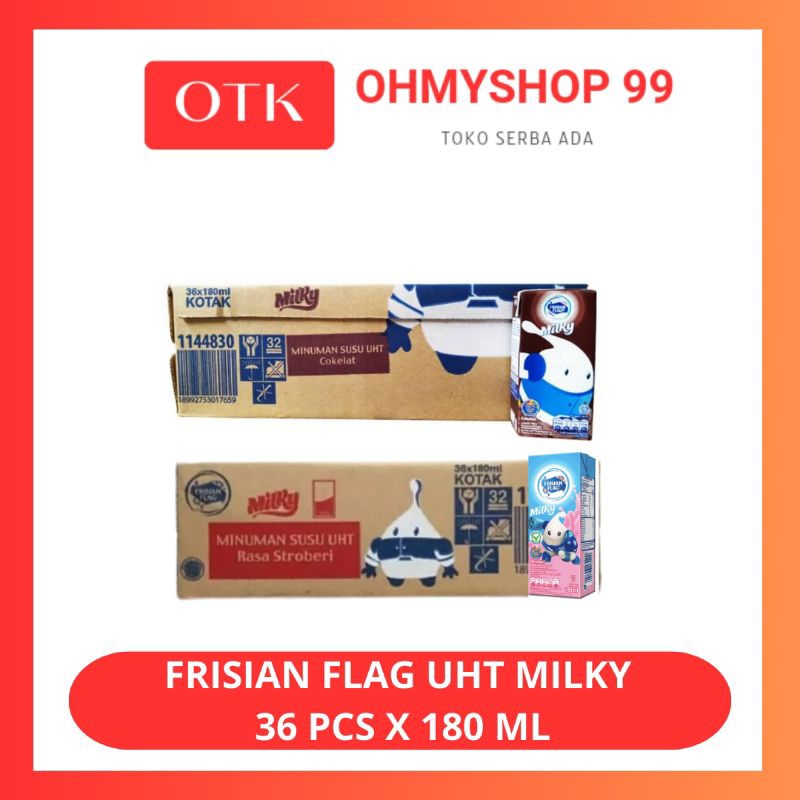 

Frisian Flag Susu UHT Milky 180ml - 1 Dus