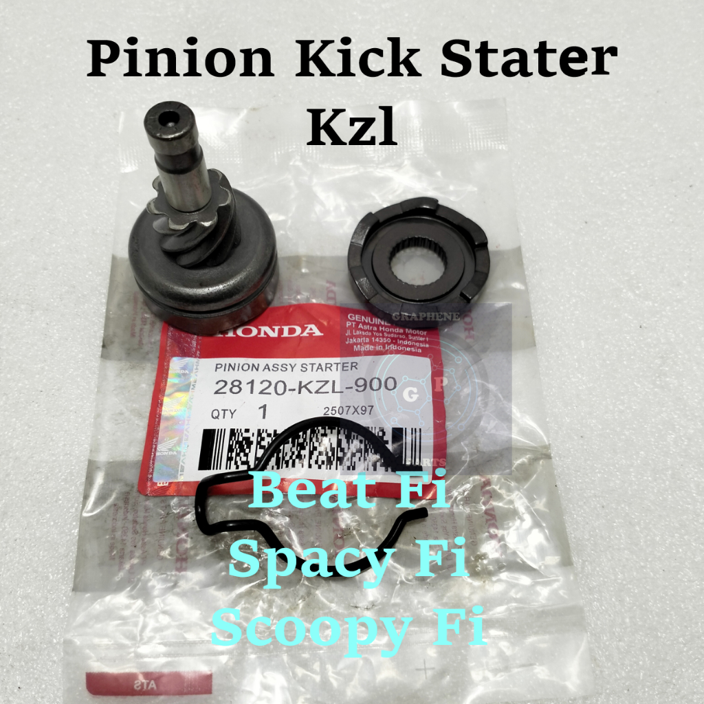 Pinion Kick Stater KZL HONDA GEAR GIGI PINION BEAT FI SPACY FI SCOOPY FI PRESISI DAN AWET