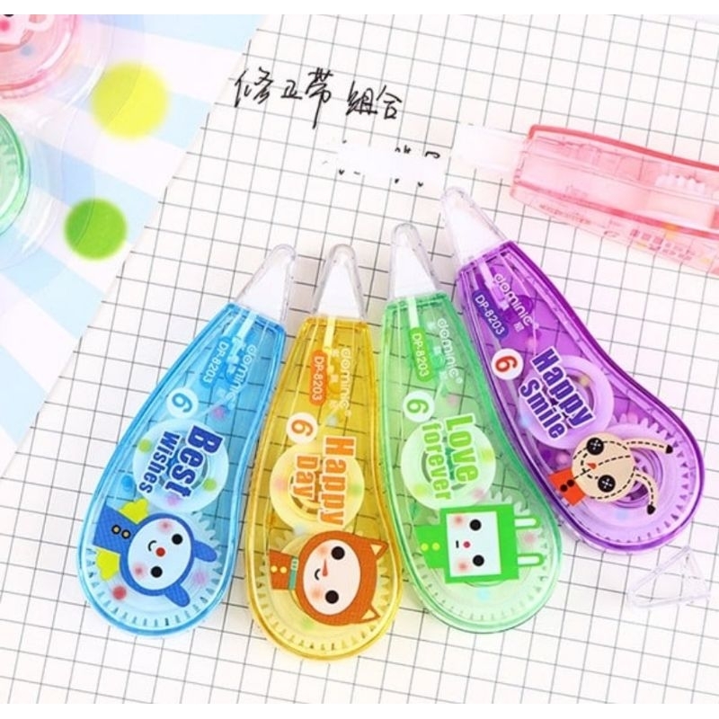 

TIPE X MINI SET ISI 6 CORRECTION TAPE| TIPE SET 5PCS