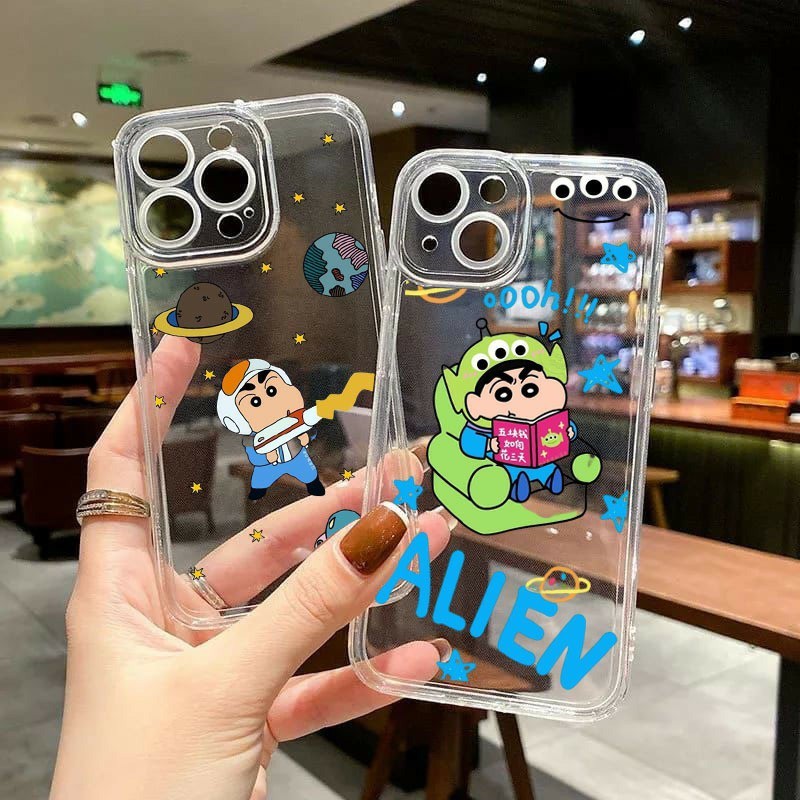 Softcase bening lucu for all type iphone ifnix samsung vivo realme vivo oppo (B03)