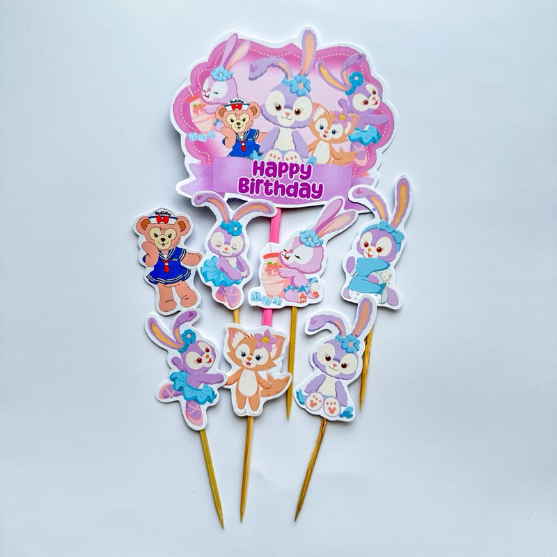 TOPPER KUE STELLA LOU / (LA-001) TOPPER CAKE STELLA LOU / CAKE TOPPER STELLA LOU / TOPPER STELLA LOU