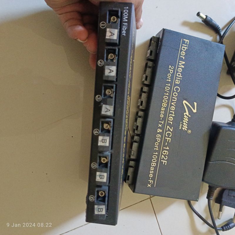 Media Converter Zimmlink ZCF-162F