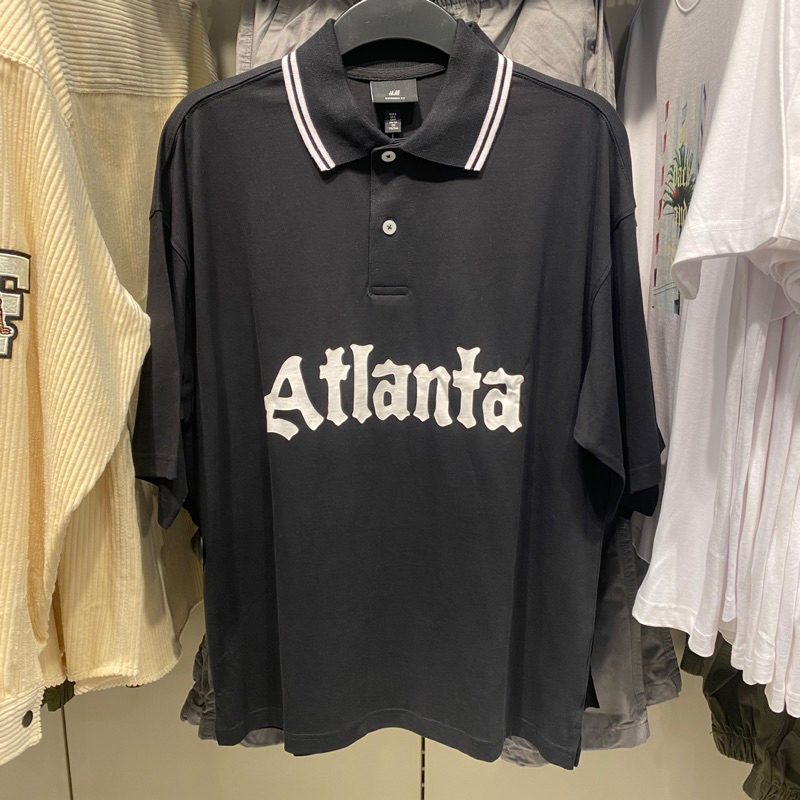 Kaos Polo Pria Atlanta x H&M Original Store