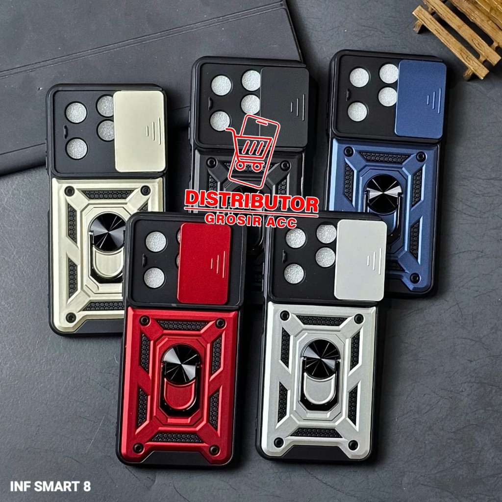 INFINIX SMART 8 INFINIX SMART 8 PRO INFINIX HOT 40I INFINIX SMART 8 PLUS CASE TRANSFORMER SLIDE CASE