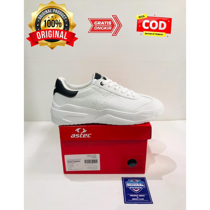 ASTEC CASUAL WHITE HUGO WALKING [ASCFWM3SE3WH] ORIGINAL