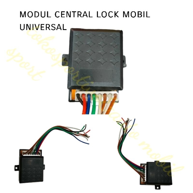 MODUL RELAY SAKLAR CENTRAL LOCK MOBIL UNIVERSAL RELAI MODUL SENTRAL LOCK MOBIL